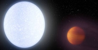 O KELT-9B é o planeta mais quente de que se tem conhecimento.