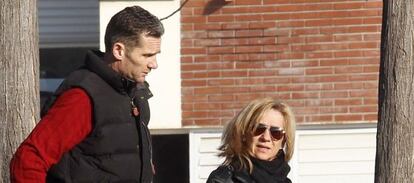 Los duques de Palma, Cristina de Borbón e Iñaki Urdangarin.
