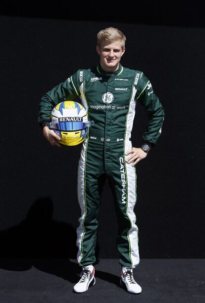 El sueco, Marcus Ericsson del equipo Caterham.