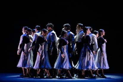 Una escena de 'Grito', representada por el Ballet Nacional.