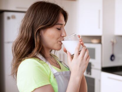 Un vaso de leche que ayuda a tus defensas