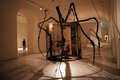 &#39;Araña&#39; de Louise Bourgeois. Exposición <i>Memorias y Arquitecturas<i/>, en el MNCARS