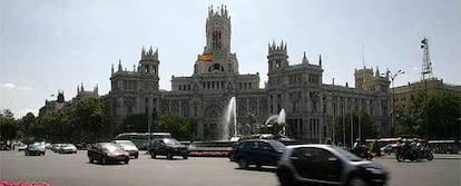 Palacio de la Telecomunicaciones, obra de Antonio Palacios.