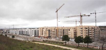 El sector inmobiliario está creciendo en paralelo a la economía española.