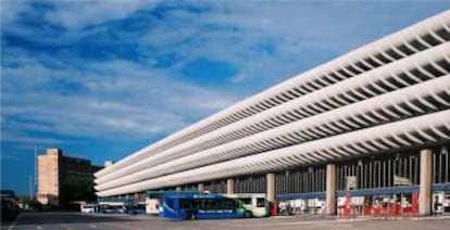 La estación de autobuses de Preston en 2007. |