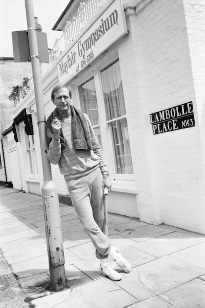 Graham Chapman, uno de los seis miembros de Monty Python, en 1982.