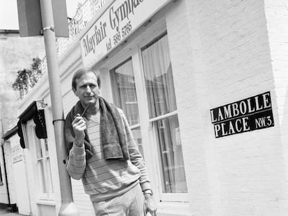 Graham Chapman, uno de los seis miembros de Monty Python, en 1982.