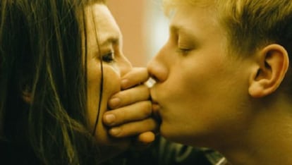 Anne Dorval y Antoine-Olivier Pilon en 'Mommy'.