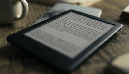 Lector de ebook Kindle, de Amazon.