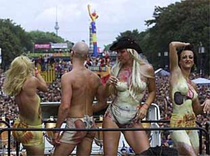 Desfile de la Love Parade, de Berlín.