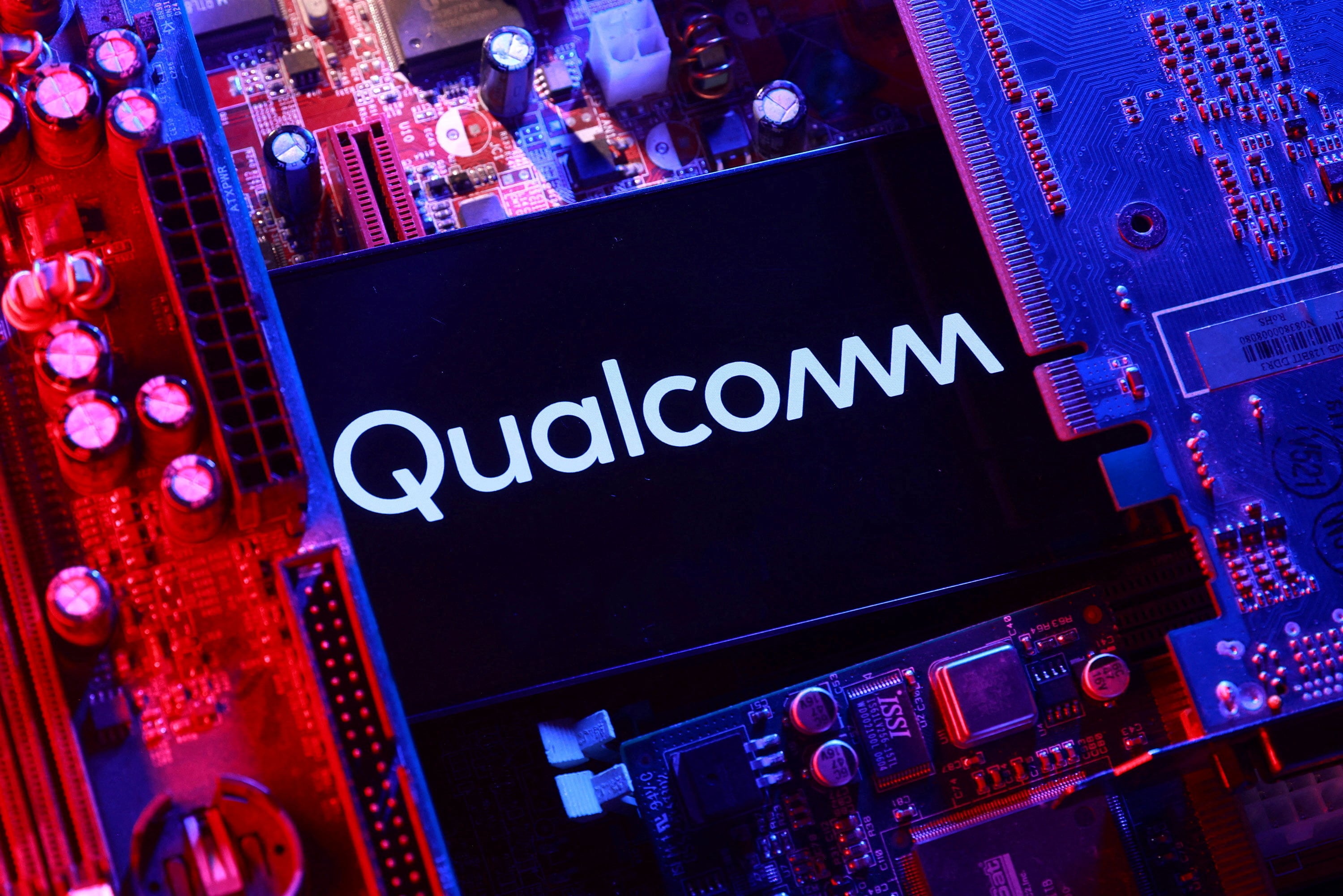 Logo de Qualcomm.