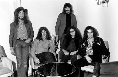 Deep Purple en 1972, cuando se editó 'Highway star'. De izquierda a derecha: Roger Glover, Ian Gillan, Jon Lord, Ian Paice y Ritchie Blackmore.