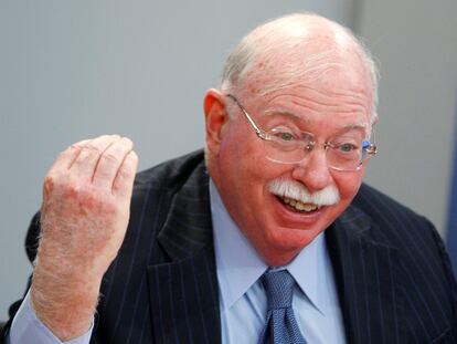 El financiero y coleccionista Michael Steinhardt, en un foro en diciembre de 2008 en Nueva York.