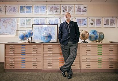 Juan Vald&eacute;s, ge&oacute;grafo y director de mapas y cartograf&iacute;a de National Geographic.