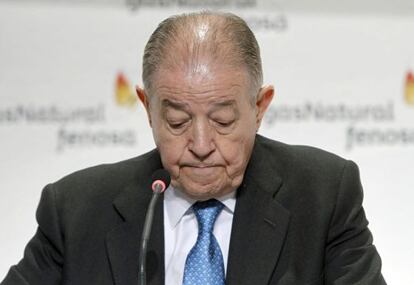 El presidente de Gas Natural Fenosa, Salvador Gabarró.