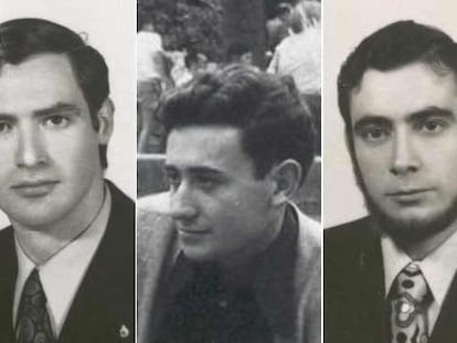 José Humberto Fouz, Jorge Juan García y Fernando Quiroga, Los tres jóvenes desaparecidos  en 1973 y presuntamente asesinados por ETA.