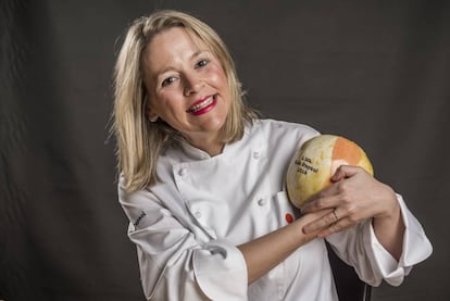 La chef Teresa Gutiérrez del restaurante Azafrán de Villarrobledo (Albacete).