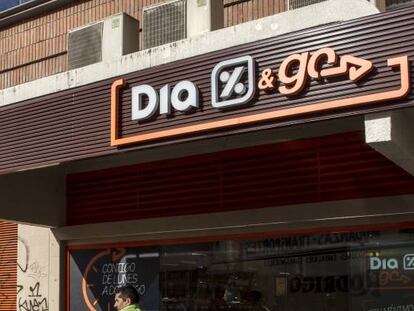 Una de las tiendas Dia & Go en Madrid. 