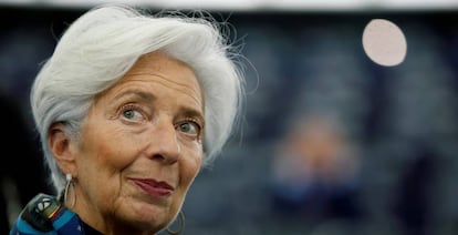 La presidenta del BCE, Christine Lagarde