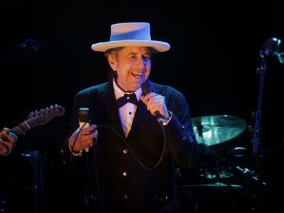 Bob Dylan en el Festival de Benicàssim.