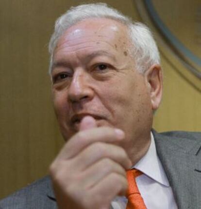 García-Margallo, en una foto tomada ayer.