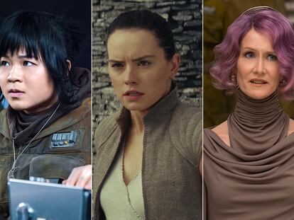 ‘Las últimas Jedi’: los personajes del ‘Star Wars’ más femenino de la historia
