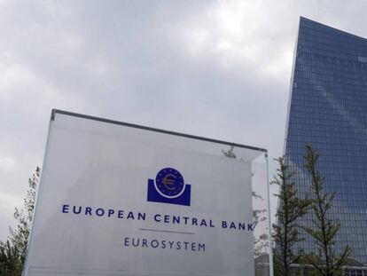 La sede del Banco Central Europeo en Fr&aacute;ncfort.