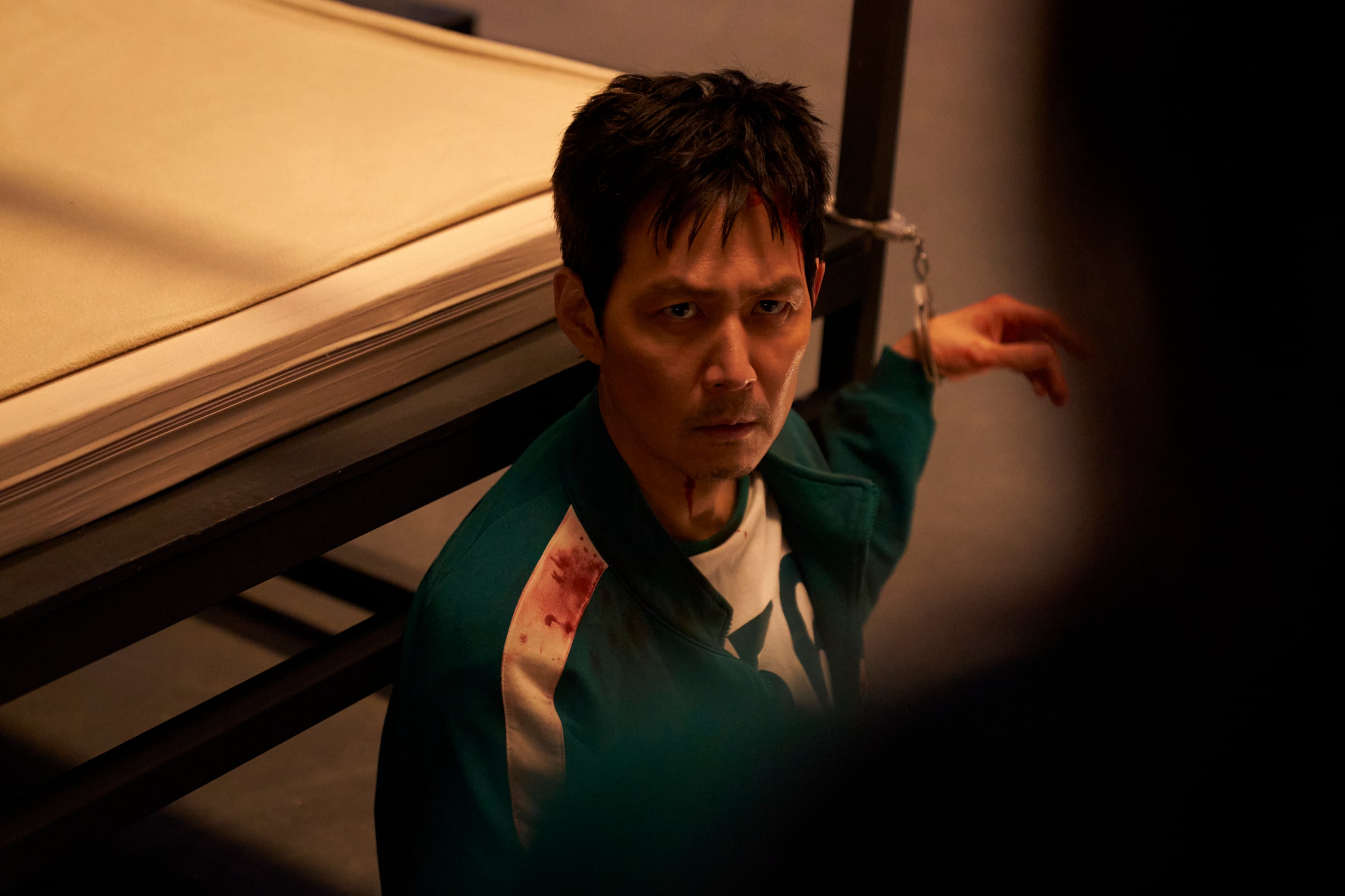 Lee Jung-jae, en uno de los últimos episodios de 'El juego del calamar'.