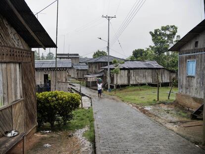 Tablón Dulce, una de las veredas de Tumaco donde se ha implementado la sustitución de cultivos ilícitos.