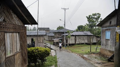 Tablón Dulce, una de las veredas de Tumaco donde se ha implementado la sustitución de cultivos ilícitos.