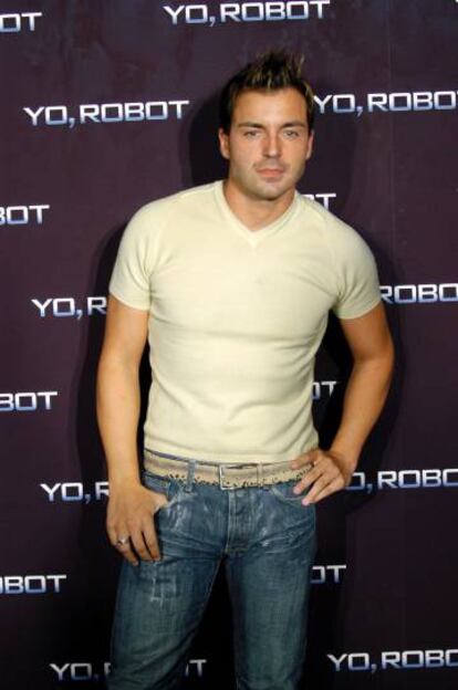 Juan Camus, durante la premiere de 'Yo, robot' en 2004.