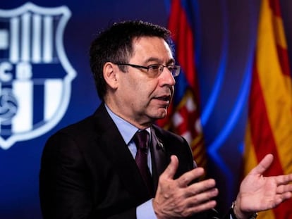 Josep Maria Bartomeu, presidente del FC Barcelona.