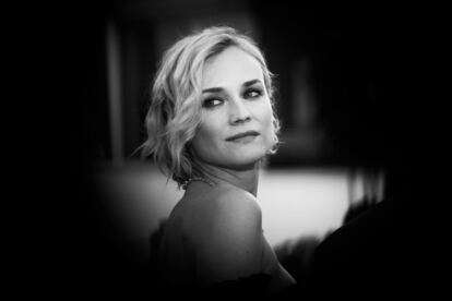 La actriz Diane Kruger, que ha presentado en el Festival de Cannes la película 'In The Fade', asiste a la ceremonia de clausura.