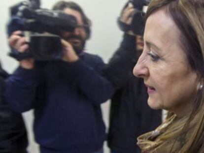 La exalcaldesa de Jerez Pilar S&aacute;nchez , en el juicio por el caso PTA.