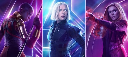 Las mujeres no han pasado de ser meras secundarias en el universo cinematográfico de Marvel.