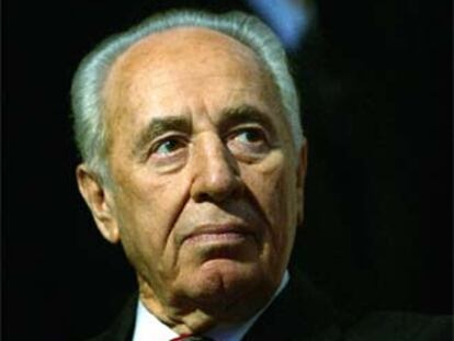 Simón Peres, en un acto ayer en Tel Aviv.