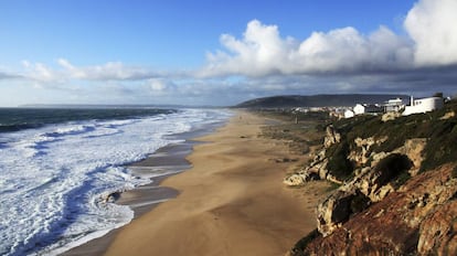 El playazo de Atlanterra, en Tarifa (Cádiz).