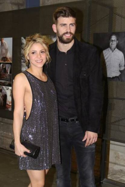 Shakira, con Gerard Piqué.