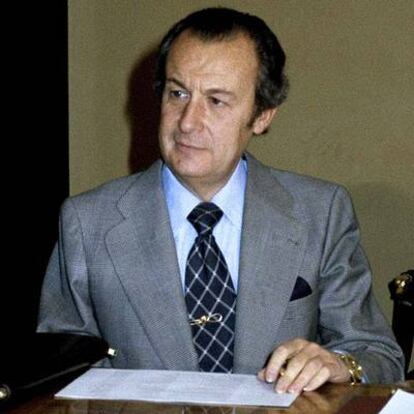 Foto de archivo de quien fuera uno de los últimos ministros de Franco, el ex titular de Comercio, Nemesio Fernández-Cuesta