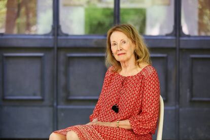 La escritora francesa Annie Ernaux, en julio de 2016.