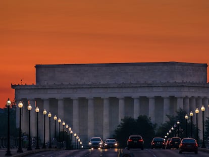 El amanecer en Washington, D.C.