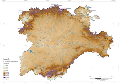 Mapa forestal de Castilla León