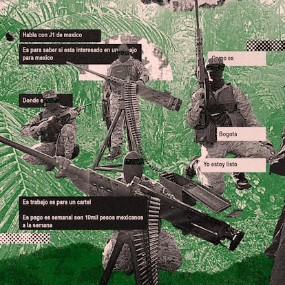 Mercenarios colombianos en México
