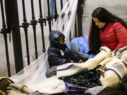 Se estima que en España viven unas 40.000 personas en la calle o con vivienda temporal