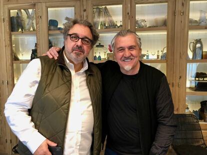 Paco Torreblanca con Juanjo López.