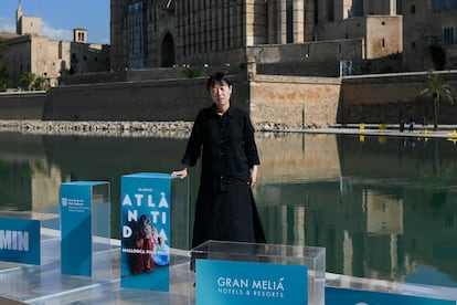 Reżyserka Celine Song podczas prezentacji swojego filmu „Materialists” w tę sobotę na Atlántida Mallorca Film Fest.