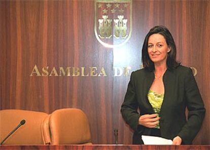 La portavoz adjunta del Grupo Socialista en la Asamblea de Madrid, Ruth Porta.