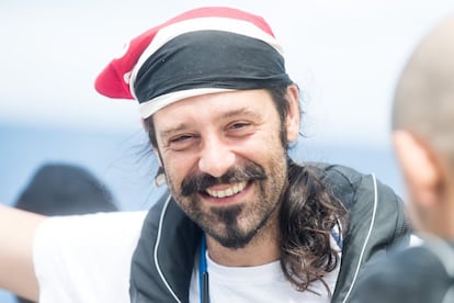 Massimo, rescatador de SOS Mediterranée.