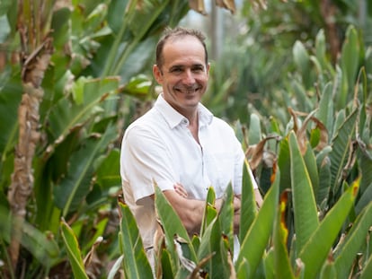 Paco Calvo, autor de 'Planta Sapiens', en la Universidad de Murcia.