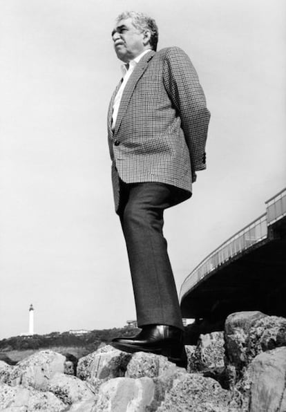 Un retrato del escritor en Biarritz, Francia, en 1995.